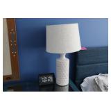 Modern ceramic table lamp and battery operated