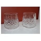2 Stuart crystal on the rocks glasses 'Glencoe'