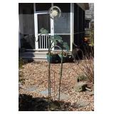 Lot - Shepard hooks (rabbits and sun) and rabbit