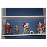Shelf lot - Classic Collectibles 'Santa Planning