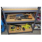 Metal shelving unit 36' x 18' x 36' H (contents