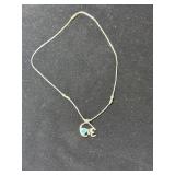 Necklace with LOVE pendant possibly