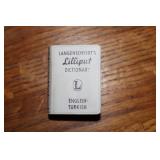 Langenscheidt's Lilliput Mini Dictionary English