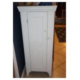 White jelly cupboard 22 x 12 1/2 x 52H