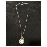 Wedgwood cameo pendant on necklace