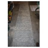 Gray and black runner 165' x 31'