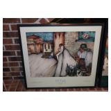 Native American PENA signed poster/print Hopi El