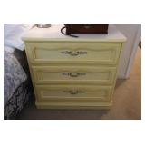French Provincial 3 drawer Dresser 30' x 18' x 30'