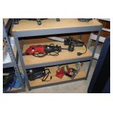 Metal shelving unit 36' x 18' x 36' H (contents