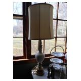 Pair of Hollywood Regency style table lamps 40'H