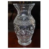 Waterford swirls & dots vase 9'