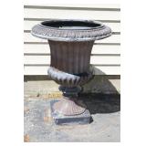 27' Tall resin urn planter