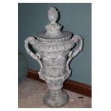 Resin covered urn 21'