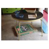 2 Folding tables, 1 Coleman 24' x 60' and 1 round