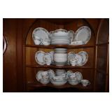 92 Pcs Creative Bone china 'Regency Rose pat #