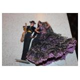 2 Marin Chiclana Flemenco Dancer dolls 10'