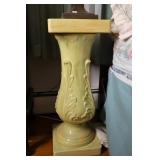 Ceramic pedestal 25 1/2'H (damage on bottom)