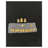 Lot of pin badges from Crisfield High School
