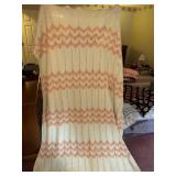 Lot of afghans and squares (some stains & holes)