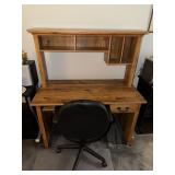 Particle board computer stand 47.5 X 23.5 X 54.25