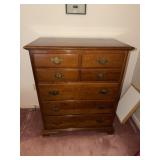 Kling cherry 7 drawer chest 38 X 21.25 X 45.5