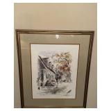 John Haymson framed print Davidson's Shop