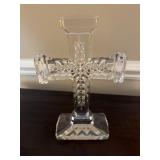 Royal Limited lead crystal standing cross