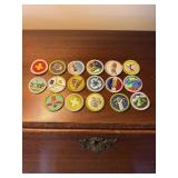 17 Boy Scouts of America merit badges