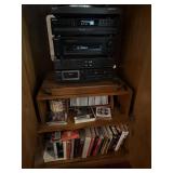 Sony component stereo system with turntable,