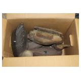 Box lot - 4 decoys (2 marked General fibre Co