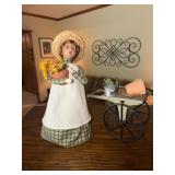 Byers Choice Caroler signed on bottom