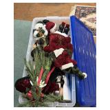 Tote of Christmas including a large assortment
