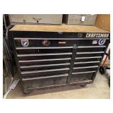 Craftsman rolling tool chest with contents