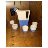 Universal Potteries Cambridge blue and