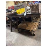 Rolling cart (does not include top of cart)