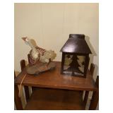 American Chestnut folk art goose figurine