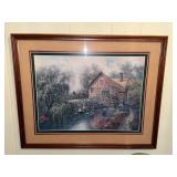 Carl Velente Amish print titled Willow
