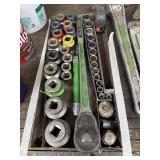 Craftsman 3/4 inch ratchet and sockets and