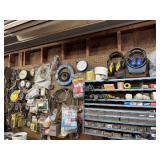 Peg board contents (does not include attached