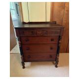 Berkey & Gay Furniture antique mahogany chest