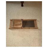 Antique wooden cabbage/vegetable slicer