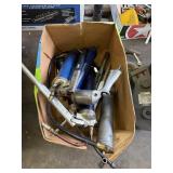 Lot of grease guns