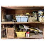 John Deere 400 parts, dollies, metal trays, PVC