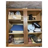 Contents of cabinet only - Triner postal