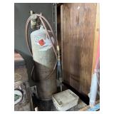 Acetelyne tank and torch