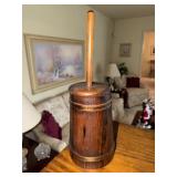 Miniature butter churn