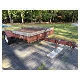 1987 Hardee Tiger trailer 75 inches X 146