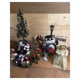 Christmas lot including Welcome Snowman,
