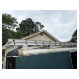 Werner Extension ladder on top of trailer 24 feet
