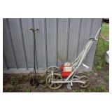 Lot 2 Precision garden seeders (one has broken